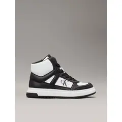 CALVIN KLEIN - Tenis negro altos con cremallera para niño