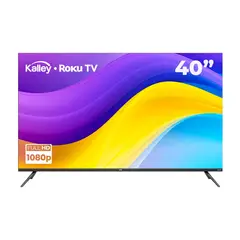 KALLEY - Televisor 40 Pulgadas K-RTV40FHD Smart TV Roku TV