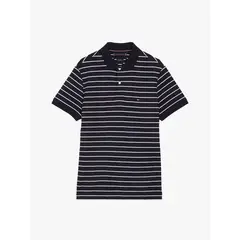 TOMMY HILFIGER - Polo azul de corte regular