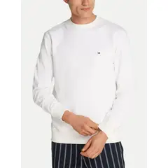 TOMMY HILFIGER - Saco Blanco De Cuello Redondo