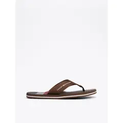 TOMMY HILFIGER - Sandalias chocolate con plantilla de masaje