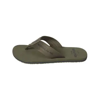 TOMMY HILFIGER - Sandalias verde con logo en tiras