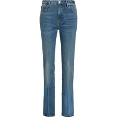 TOMMY HILFIGER - Jeans azul de talle alto con corte bootcut