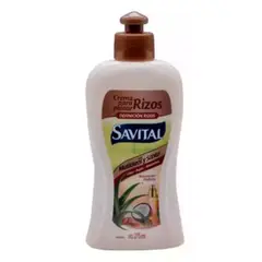 GENERICO - Crema Para Peinar Rizos Savital Múltioleos Y Sábila 275ml