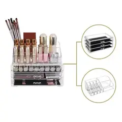 GENERICO - Organizador De Maquillaje 4 Cajones Almacenador Cosmeticos
