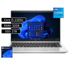 HP - PORTATIL PROBOOK 440 G10 - CORE I5 1335U - 32GB DDR4 - 1TB SSD - 14" HD - RTX 2050 4GB - WIN11