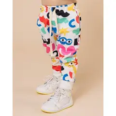 DOSOJOS - Jogger en 100% algodón peruano - Estampado elementos
