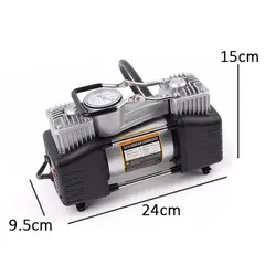 GENERICO - Compresor De Aire Portátil Doble Cilindro