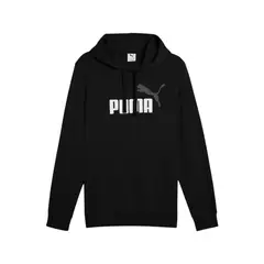 PUMA - Hoodie Ess 2 No. 1 Hombre-Negro