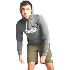 PUMA - Hoodie Ess 2 No. 1 Hombre-Gris