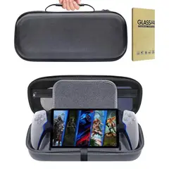 GENERICO - Estuche Rígido porta accesorios Playstation Portal Ps5+Obsequio Vidrio.