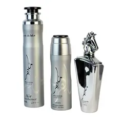 LATTAFA - Estuche Maahir Legacy - Perfume + BodySpray + Air Freshener