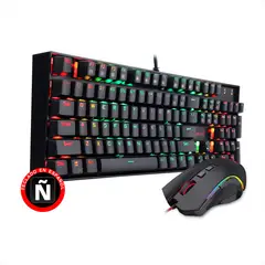 REDRAGON - Combo Gamer K551 RGB Teclado Mecánico + Mouse M607