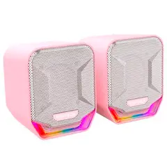 FANTECH - Altavoces SONAR GS202 RGB Rosa