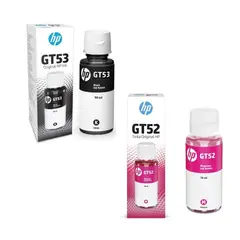 HP - Tinta Negra GT53 y GT52 Ink Tank Smart