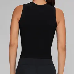MOVU - Tank top rib sportswear.