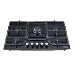 SUECO - Estufa 79 cm 5 Puestos Gas Natural 8501 Vidrio