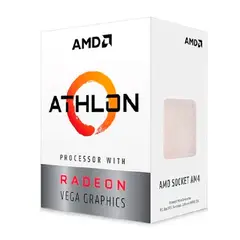 AMD - Procesador ATHLON 3000G AM4 35GHZ FanVídeo