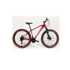 DIAMOND - Bicicleta Diamondblue 29 3*8 Mecanica roja-