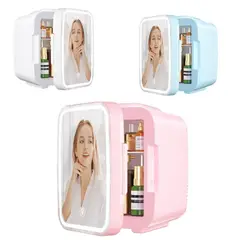 GENERICO - Mini Nevera de Maquillaje Refrigerador Cuidado de piel