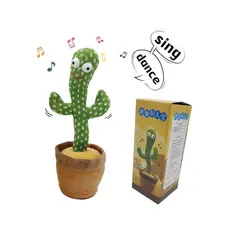 GENERICO - Cactus Bailarin Imita Voz Musical Bailarin Juguete Felpa