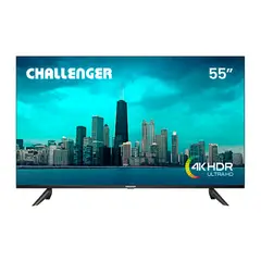 CHALLENGER - Televisor 55 4K Smart TV LED 55KG85 Google TV