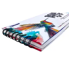 ICOPEL - Block De Acuarela X 25 Hojas + Pincel Y Acuarela En Pasta.