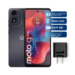 MOTOROLA - Celular G04S 64GB Negro
