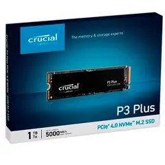 CRUCIAL - Unidad Solida M2 P3 1TB 5000MBs
