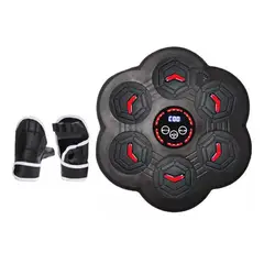 DAYOSHOP - Máquina Boxeo Inteligente, Luz Doble 6 Agujeros + Guantes