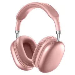 MOVISUN - Audífonos Bluetooth Inalámbricos K22 Diadema color rosado