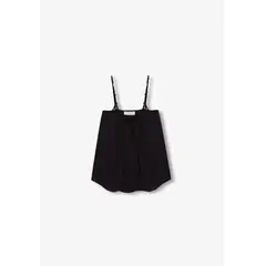 SCALPERS - Blusa satin pleat Multicolor BLU44440BLACK