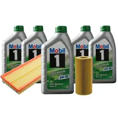 MOBIL - Kit Cambio De Aceite - Volkswagen Bora - Jetta 2.5