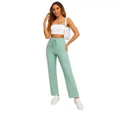 YOGA & GYM - Pantalones De Canalé De Punto