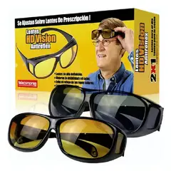 GENERAL - Gafas Hd Visión Día Y Noche Protección Uv Lleve 2 Lente