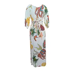 FIORY - VESTIDO LARGO MUJER BEIGE 3200
