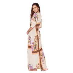 FIORY - VESTIDO LARGO MUJER BEIGE 3221