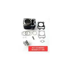 GENERICO - KIT CILINDRO BOXER CT 100 CON PISTON ANILLOS PIN