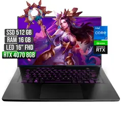 ASUS - ROG ZEPHYRUS INTEL CORE I7-13620H RTX 4070 8GB SSD 512GB RAM 16GB LED 16" FHD 165Hz