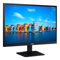 SAMSUNG - Monitor 22 Plano Fhd Con Amplio Ángulo De Visión Color Negro
