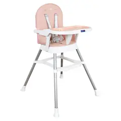 HAPPY BABY - Silla Comedor Bebe Lyra Rosa