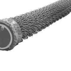 GENERICO - Rollo de Malla Eslabonada Galvanizada - Ojo 2 1/4" x2 1/4".