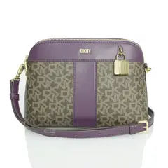 DKNY - Bolso Casual Original Morado Para Mujer