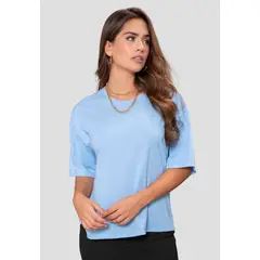 ATYPICAL - Camiseta Mujer Azul 103898