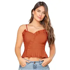 ATYPICAL - Blusa Mujer Naranja 82979