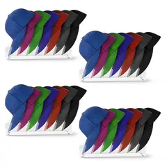 ENERGY PLUS - Set x4 Organizador de Gorras y Cachuchas Acrílico Moderno