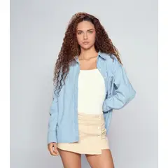 DEREK - Blusa Camisera Para Mujer