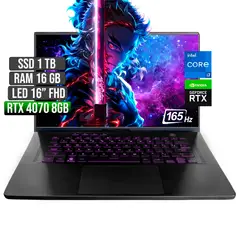 ASUS - ROG ZEPHYRUS INTEL CORE I7-13620H RTX 4070 8GB SSD 1TB RAM 16GB LED 16" FHD 165Hz