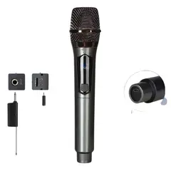 GENERICO - Microfono Inalambrico Profesional Dx-u801 Con Receptor Uhf