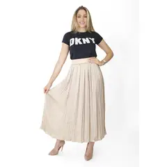 DKNY - Faldas Para Mujer Whe Beige